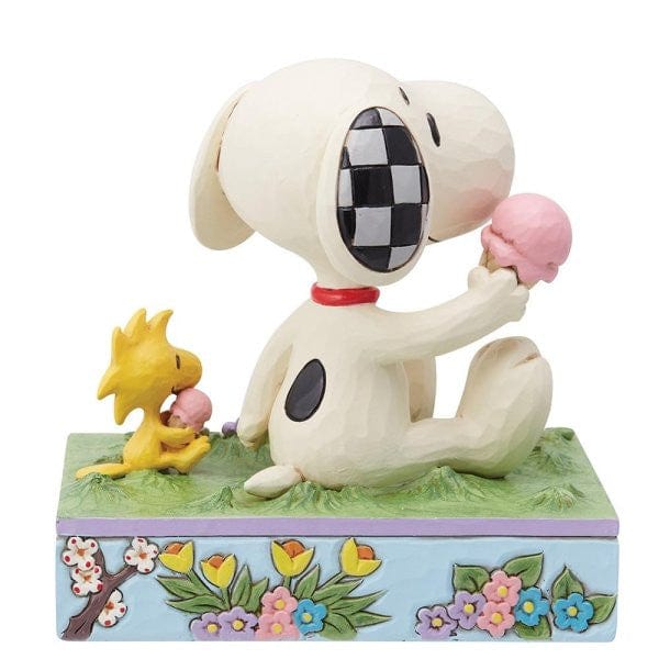 A Summertime Treat (Snoopy Eating Ice Cream) Peanuts Figurine By Jim Shore 6014349 - Image 2