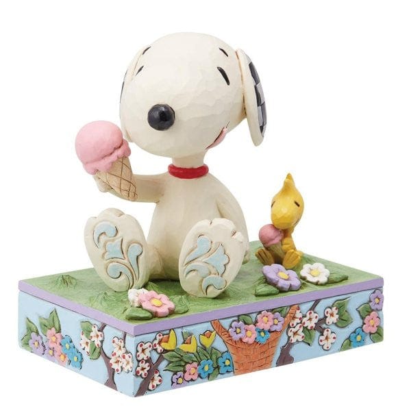 A Summertime Treat (Snoopy Eating Ice Cream) Peanuts Figurine By Jim Shore 6014349 - Image 4