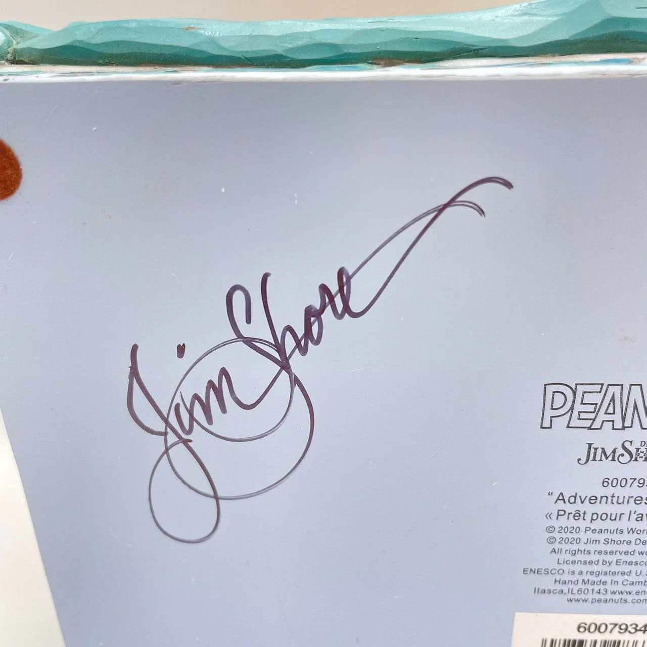 Peanuts Gang Rafting Adventures Await - Signed by Jim Shore - Image 3