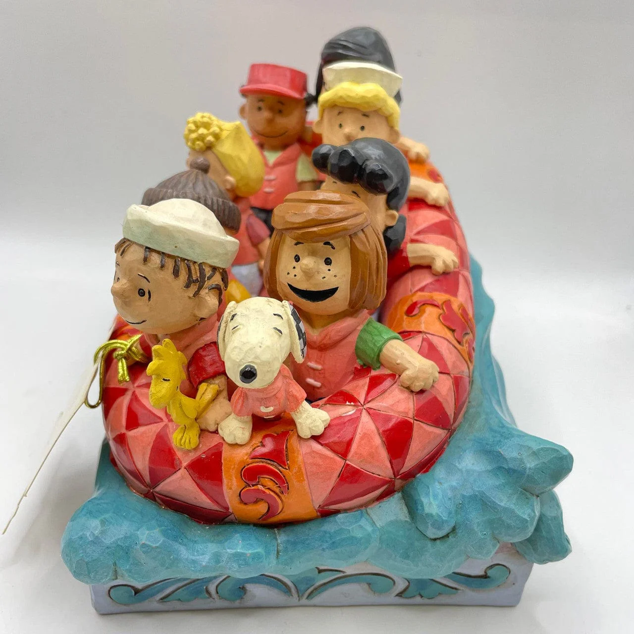 Peanuts Gang Rafting Adventures Await - Signed by Jim Shore - Image 4