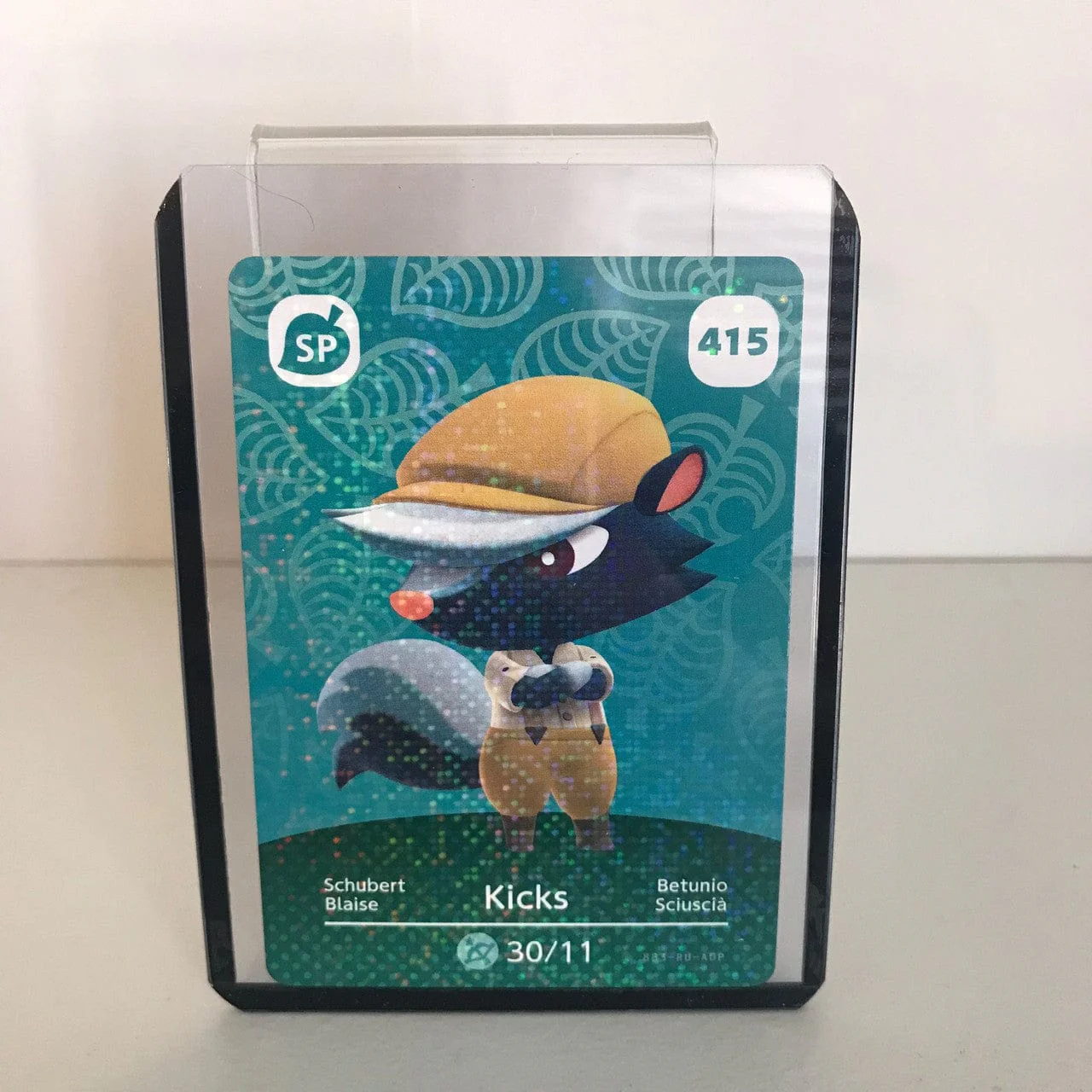 Animal Crossing Amiibo Card Series 5 Kicks No. 415