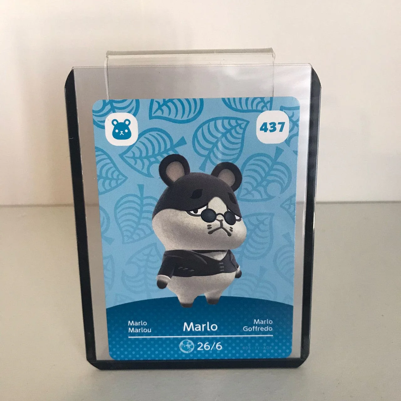 Animal Crossing Amiibo Card Series 5 Marlo No. 437