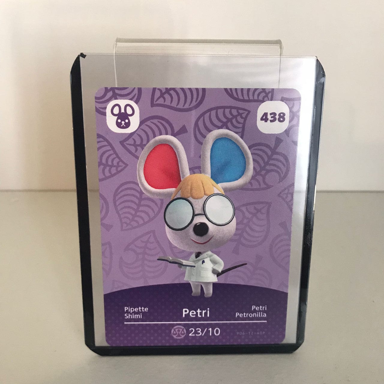 Animal Crossing Amiibo Card Series 5 Petri No. 438