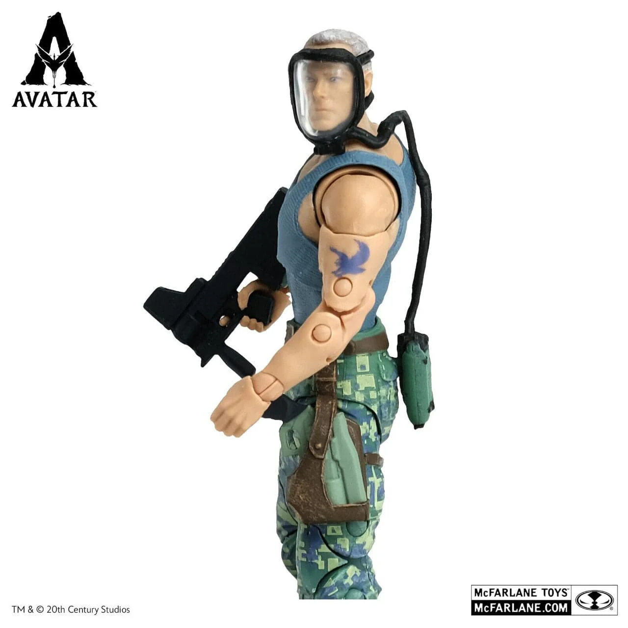 McFarlane Toys Avatar Colonel Miles Quaritch Figure