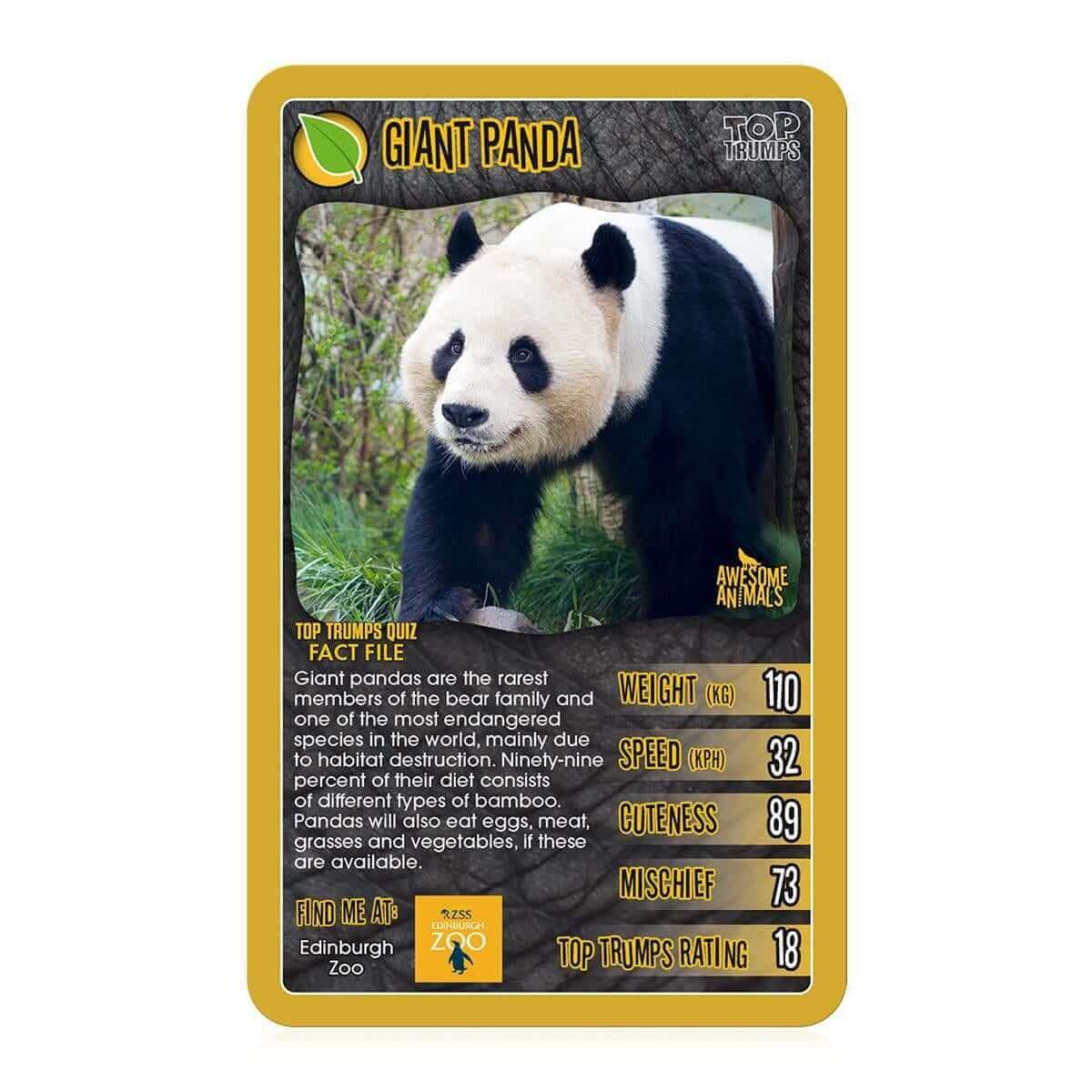 Awesome Animals Top Trumps Card Game - Image 3