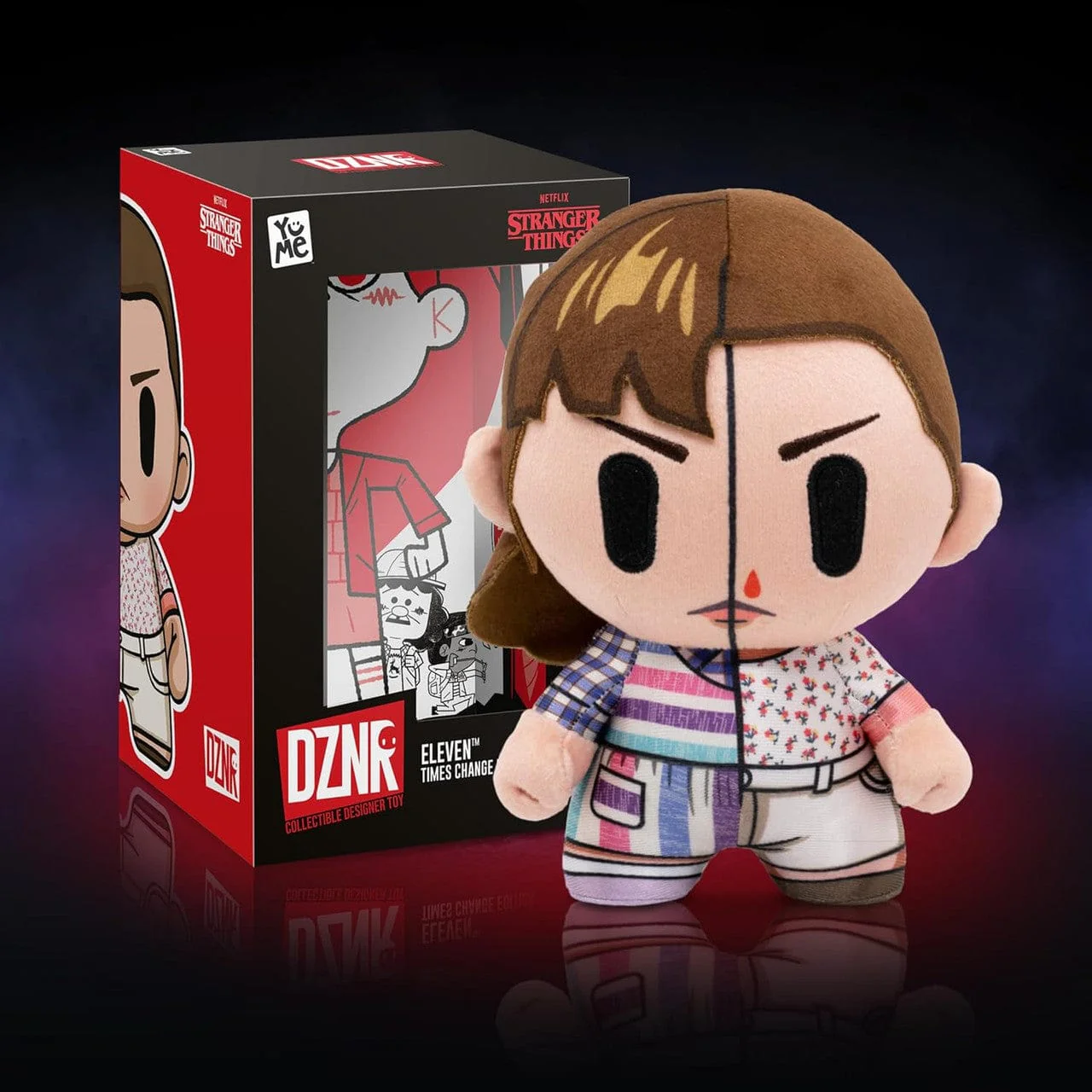 DZNR Stranger Things Eleven 'Times Change Edition' Collectable Designer Plush Toy - Image 2