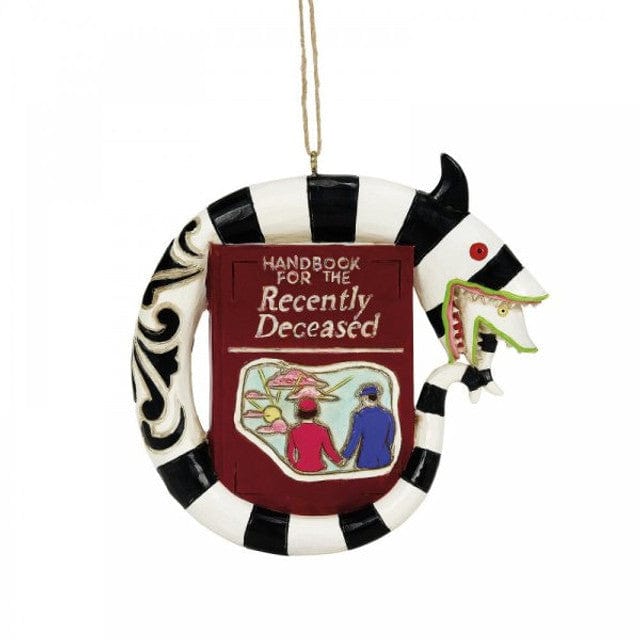Beetlejuice By Jim Shore Classic & Sandworm Beetlejuice Hanging Ornaments Double Pack - Image 3