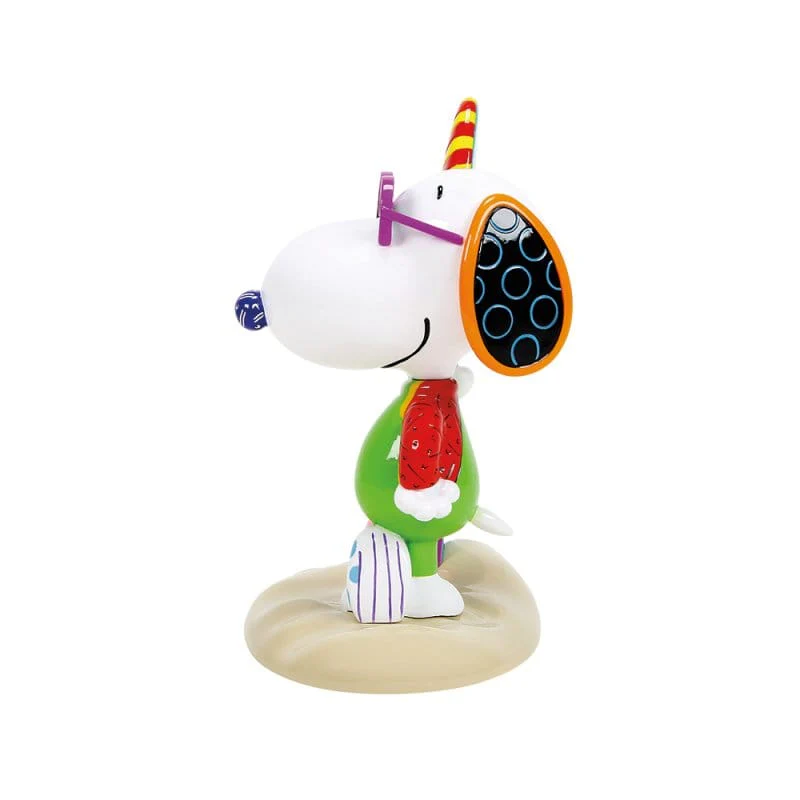 Britto Peanuts Snoopy Surfing Figurine 6019027 - Image 2