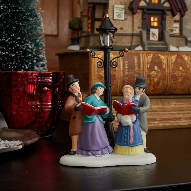 Caroling by Lamplight Dickens Village By Department 56 - Image 2