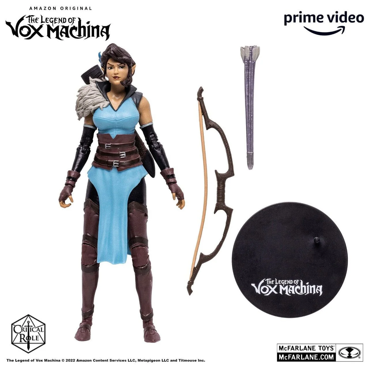 McFarlane Toys Critical Role Vex'ahlia Figure The Legend of Vox Machina - Image 3