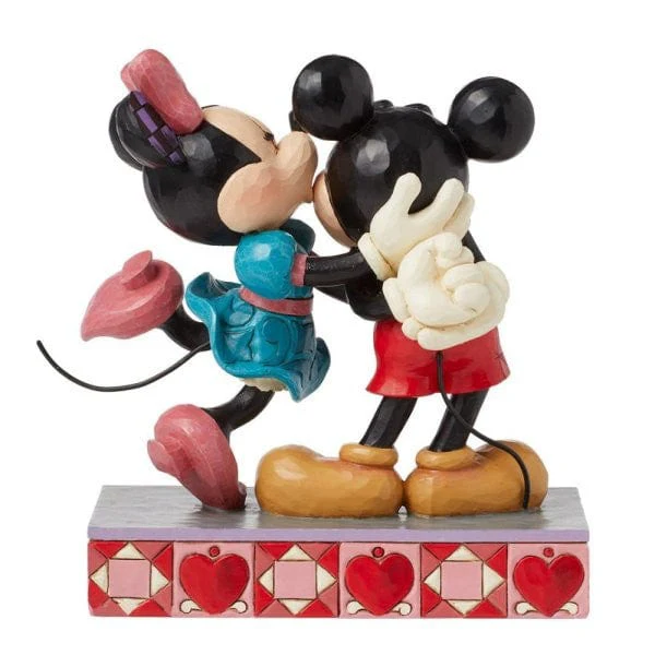 DAMAGED BOX - Disney Traditions Hugs & Kisses (Mickey & Minnie Love Figurine) By Jim Shore 6016327 - Image 3