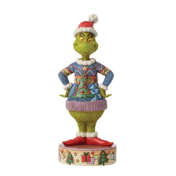 DAMAGED BOX - The Grinch Wearing Ugly Sweater Figurine By Jim Shore - Image 3