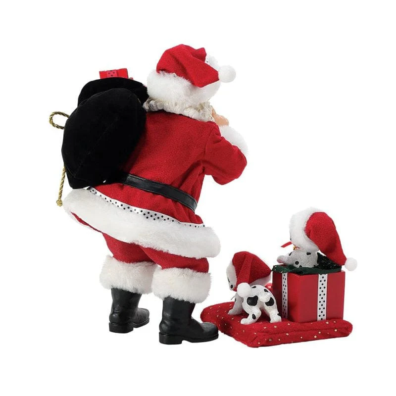 Disney 101 Reasons To Love Christmas (101 Dalmatians & Santa) Possible Dreams Christmas Figurine By Department 56 6016480 - Image 3