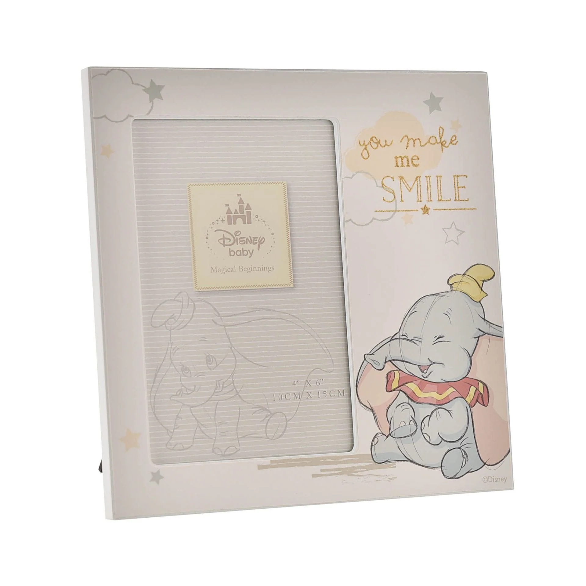 Disney Baby Magical Beginnings Frame 4" x 6" Smile - Dumbo