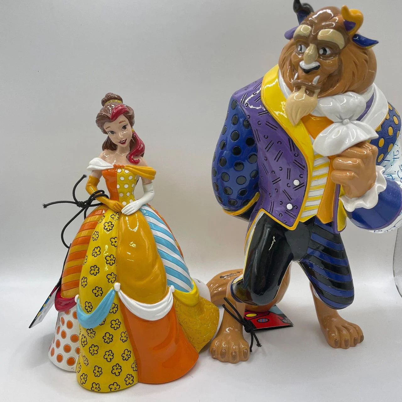 Disney Britto Belle and Beast Figurine Double Pack - Image 7