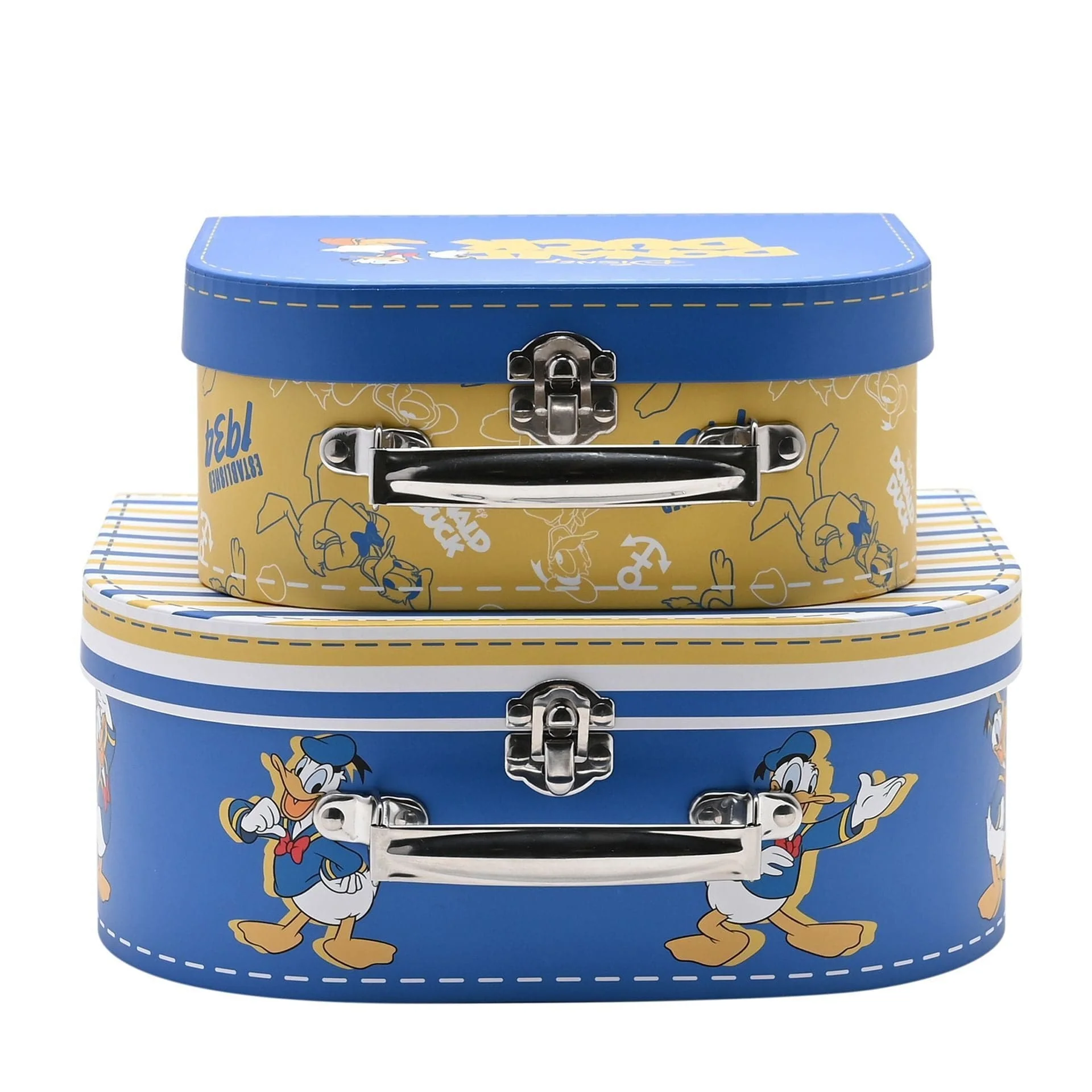 Disney Donald Duck Set of 2 Storage Boxes Mickey & Friends - Image 4