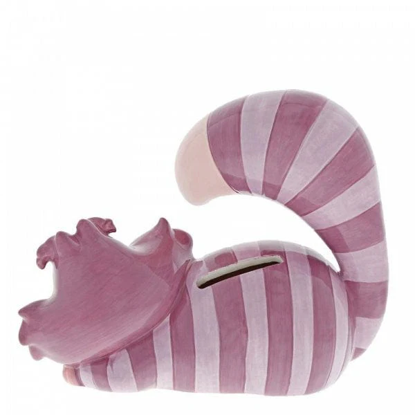 Disney Enchanting Cheshire Cat Alice In Wonderland Money Bank Figurine A29515 - Image 2