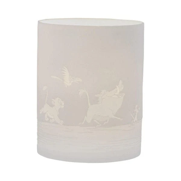 Disney Enchanting Collection Moonlight Philosophy (The Lion King) Lithophane Ceramic Lamp A31751 - Image 2