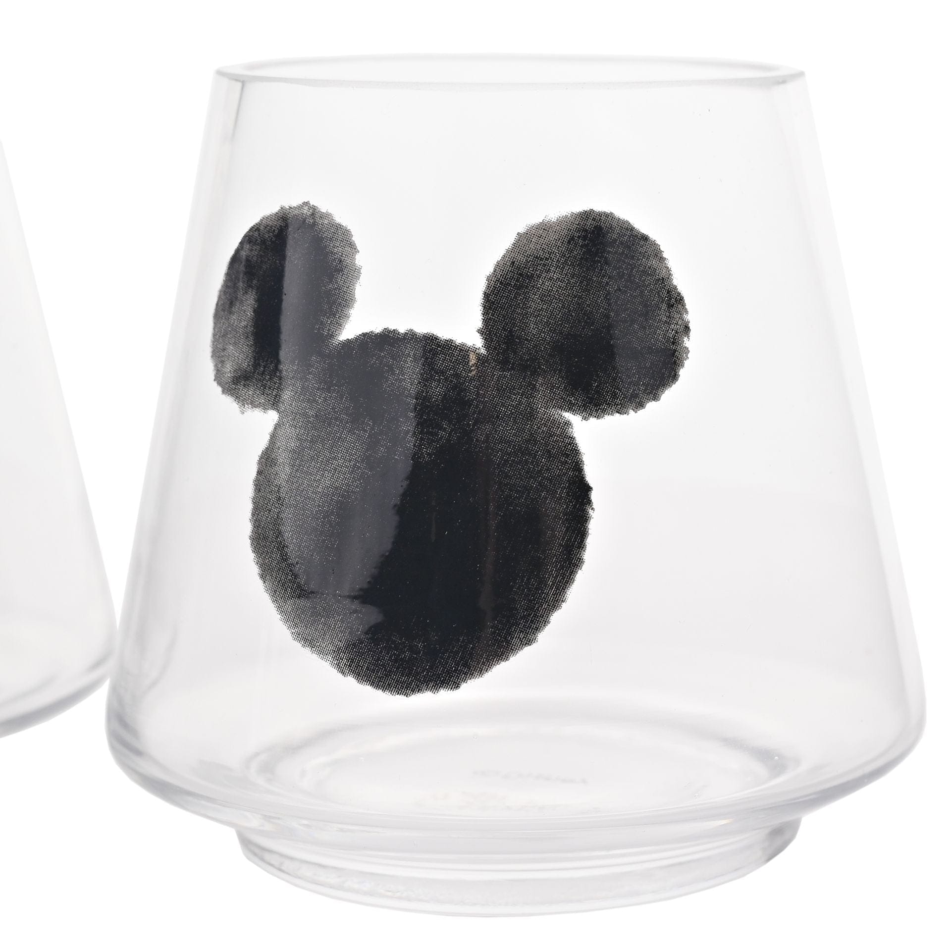 Disney Home Mickey Shapes Set of 2 Glass Candle Holders - Image 2