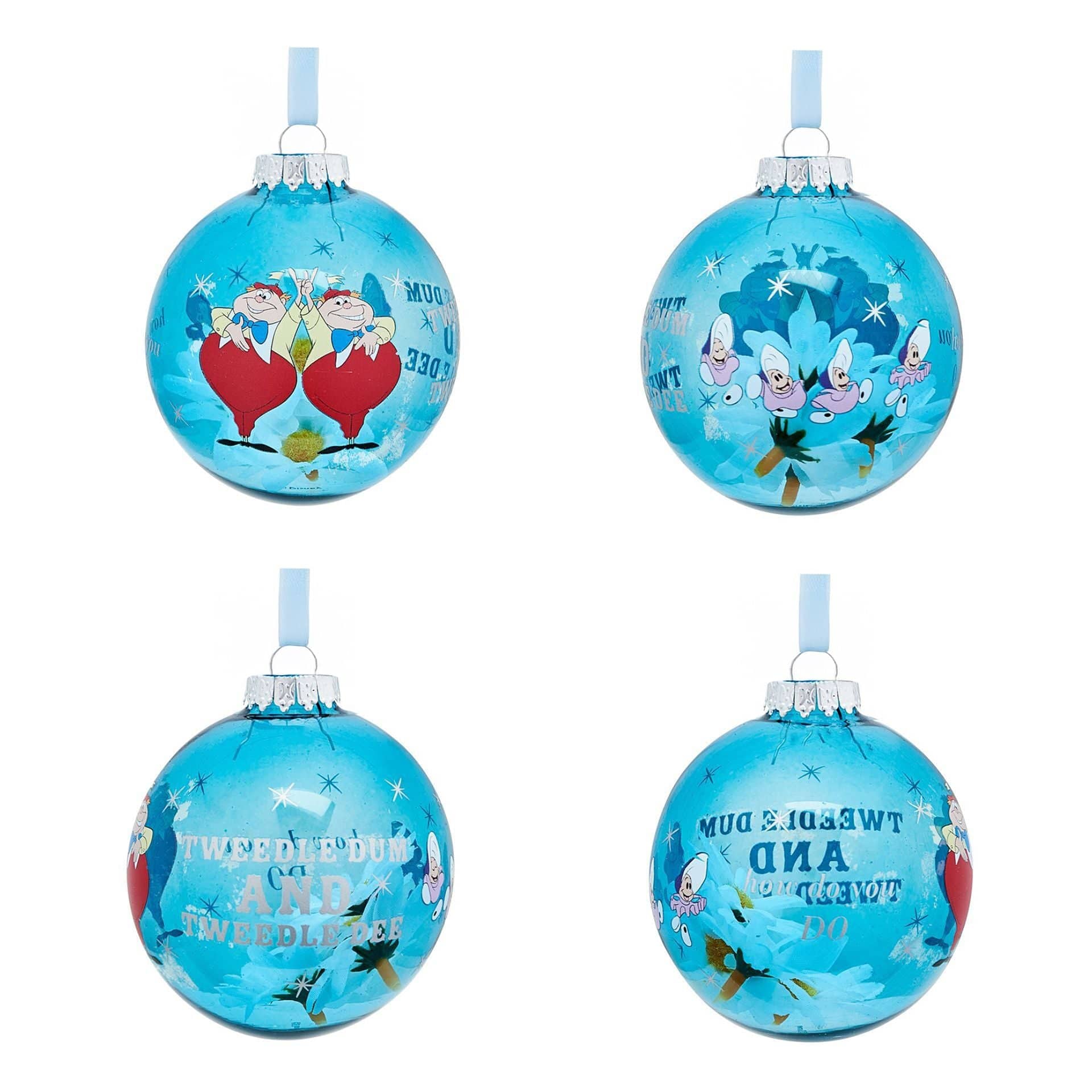 Disney Icons And Villains Set of 7 Baubles - Alice In Wonderland - Image 4