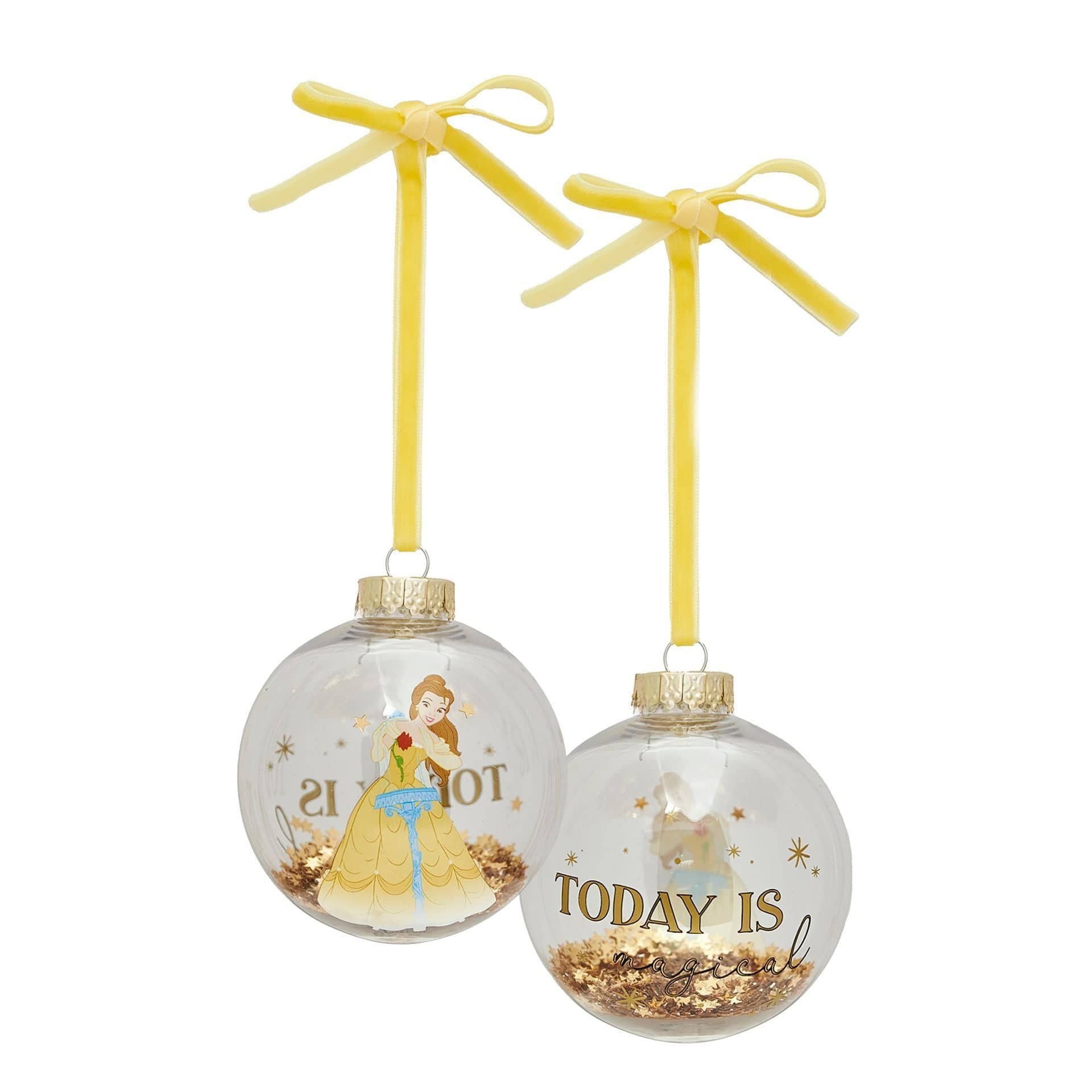 Disney Icons And Villains Set of 7 Baubles - Beauty & The Beast - Image 7