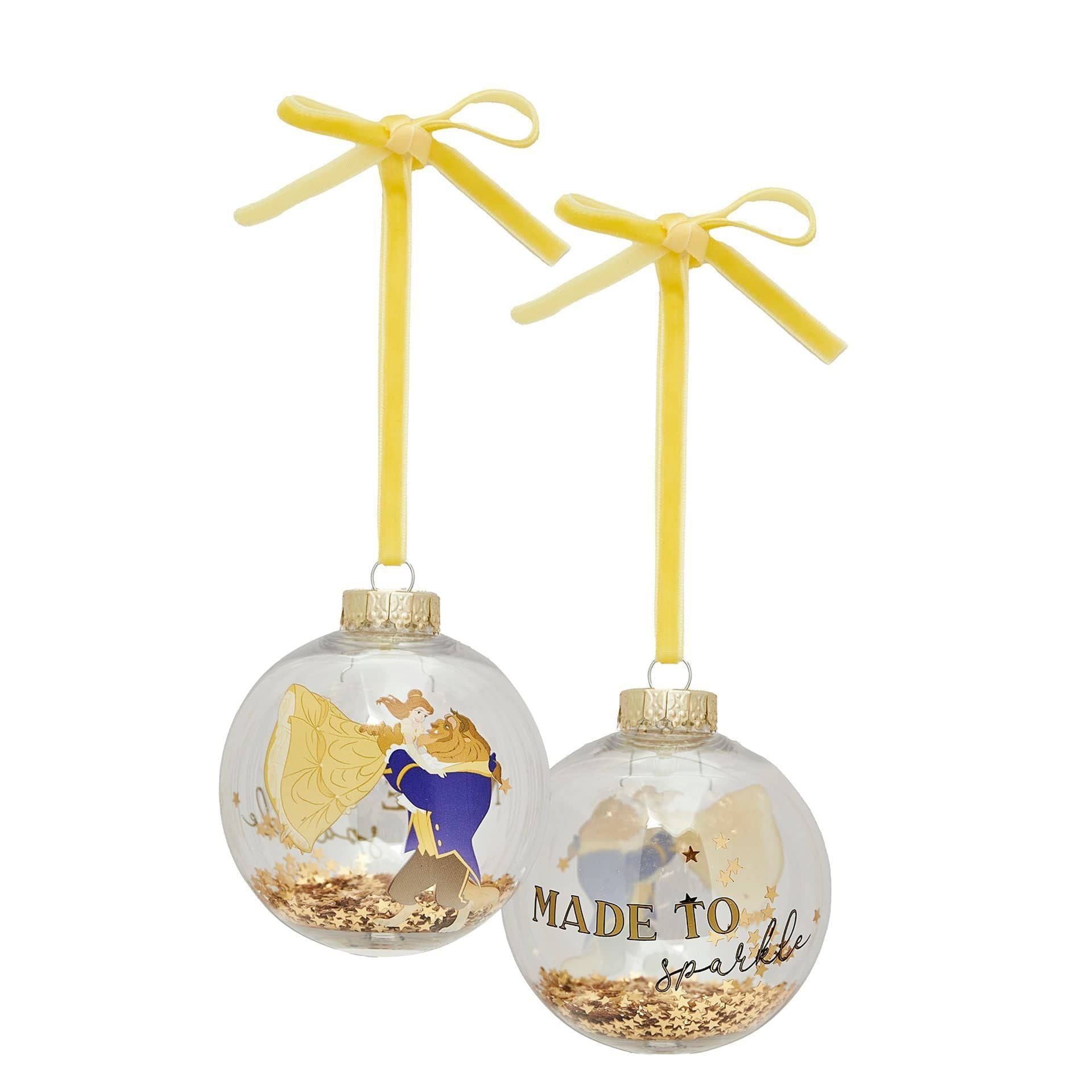 Disney Icons And Villains Set of 7 Baubles - Beauty & The Beast - Image 8