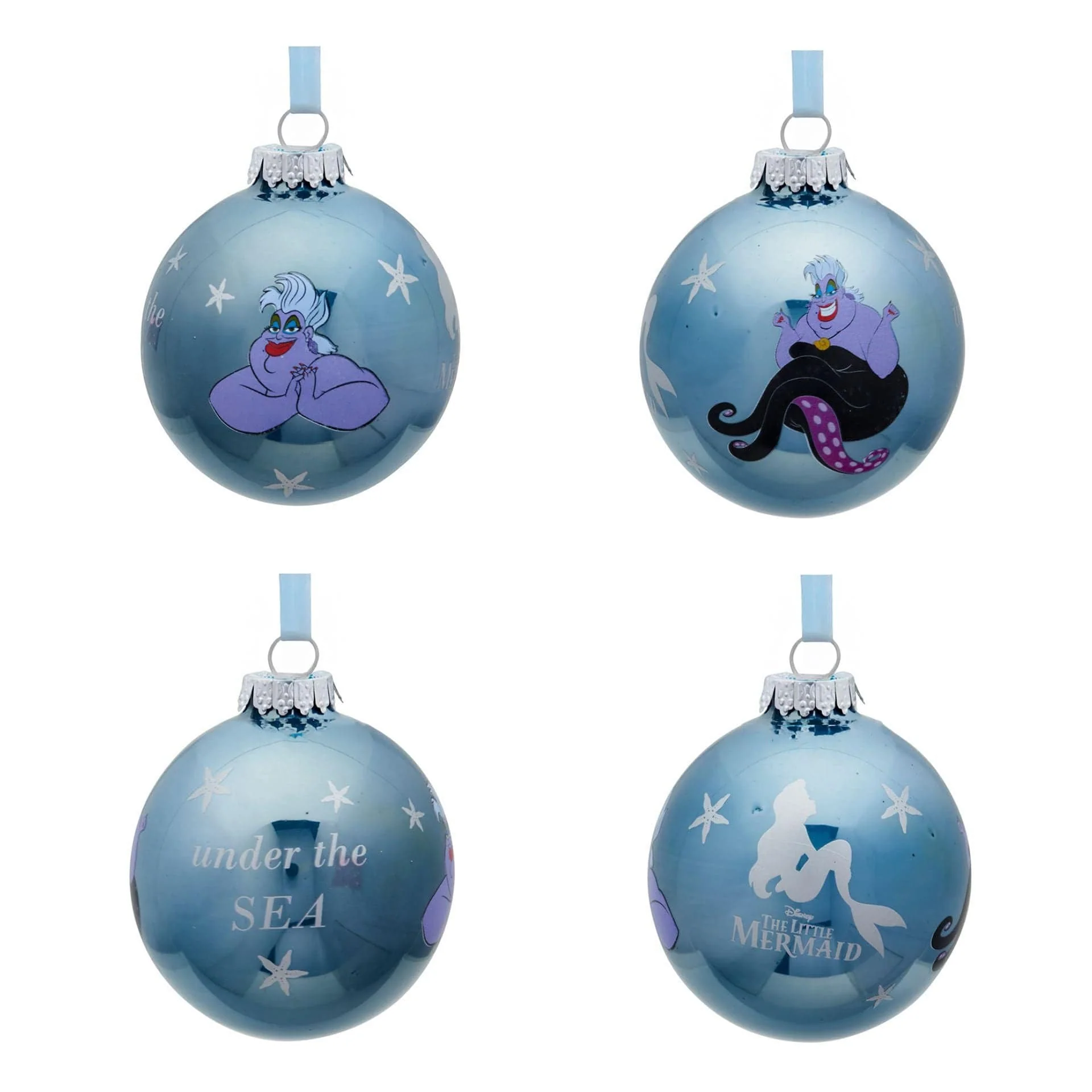 Disney Icons And Villains Set of 7 Baubles - The Little Mermaid - Image 10