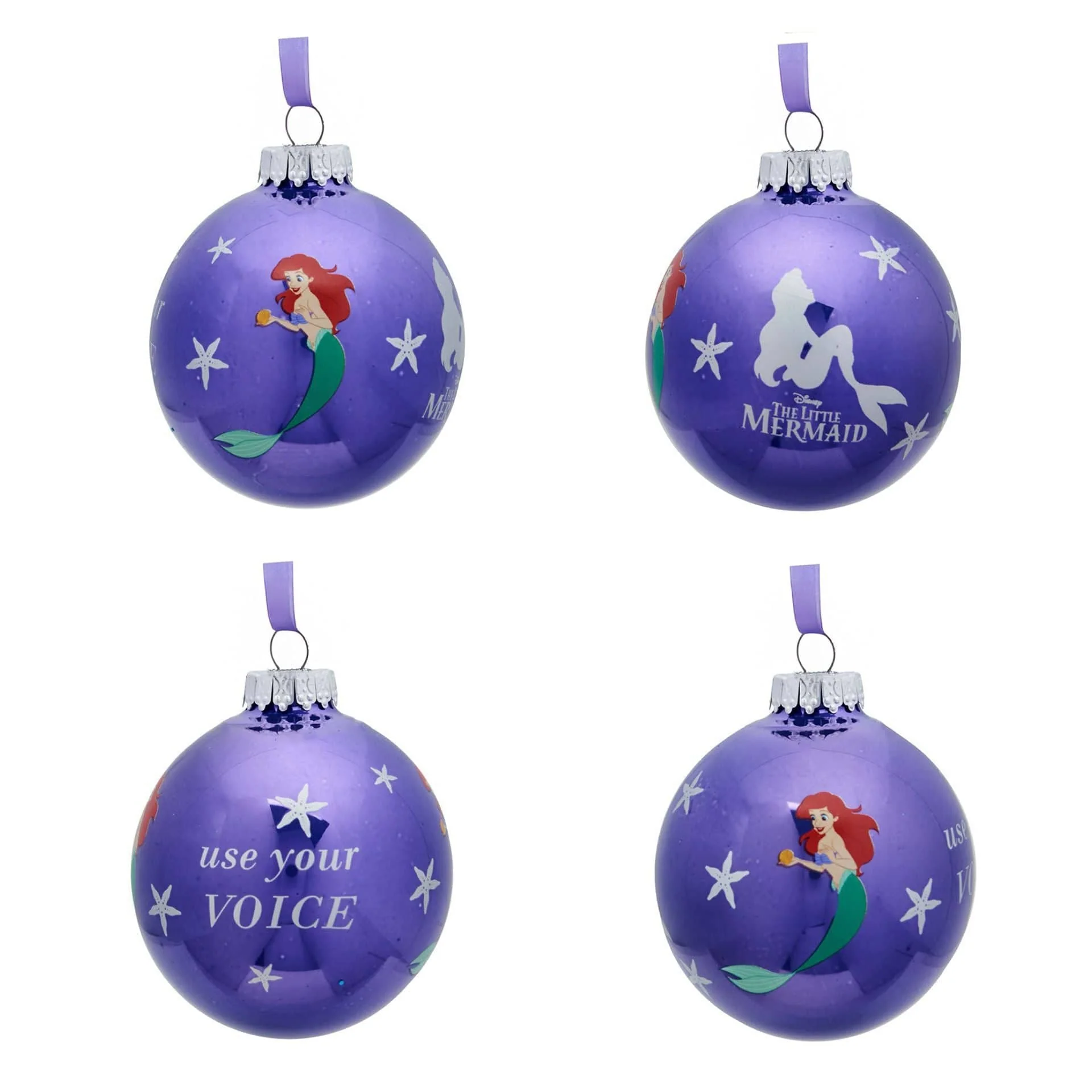 Disney Icons And Villains Set of 7 Baubles - The Little Mermaid - Image 3