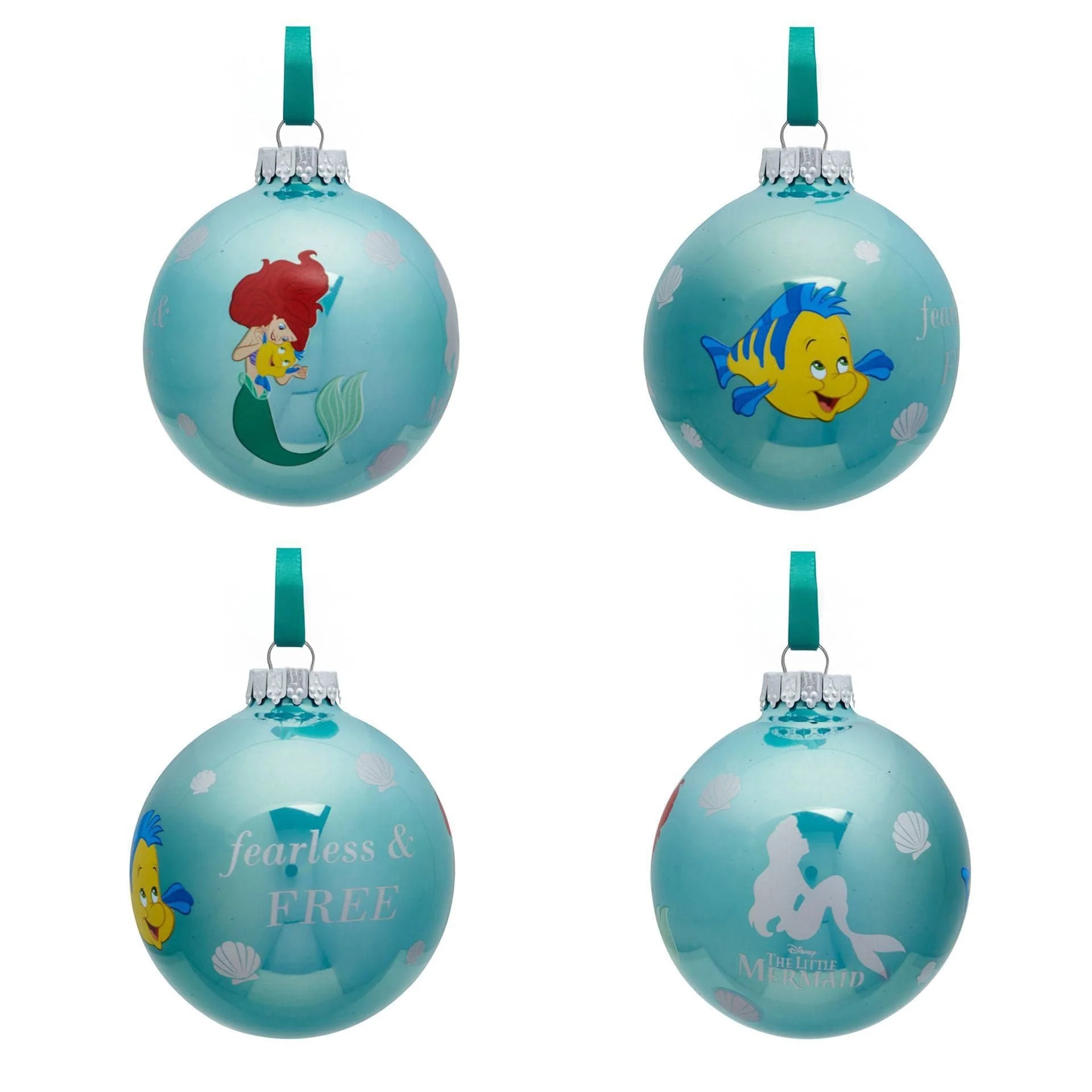 Disney Icons And Villains Set of 7 Baubles - The Little Mermaid - Image 6
