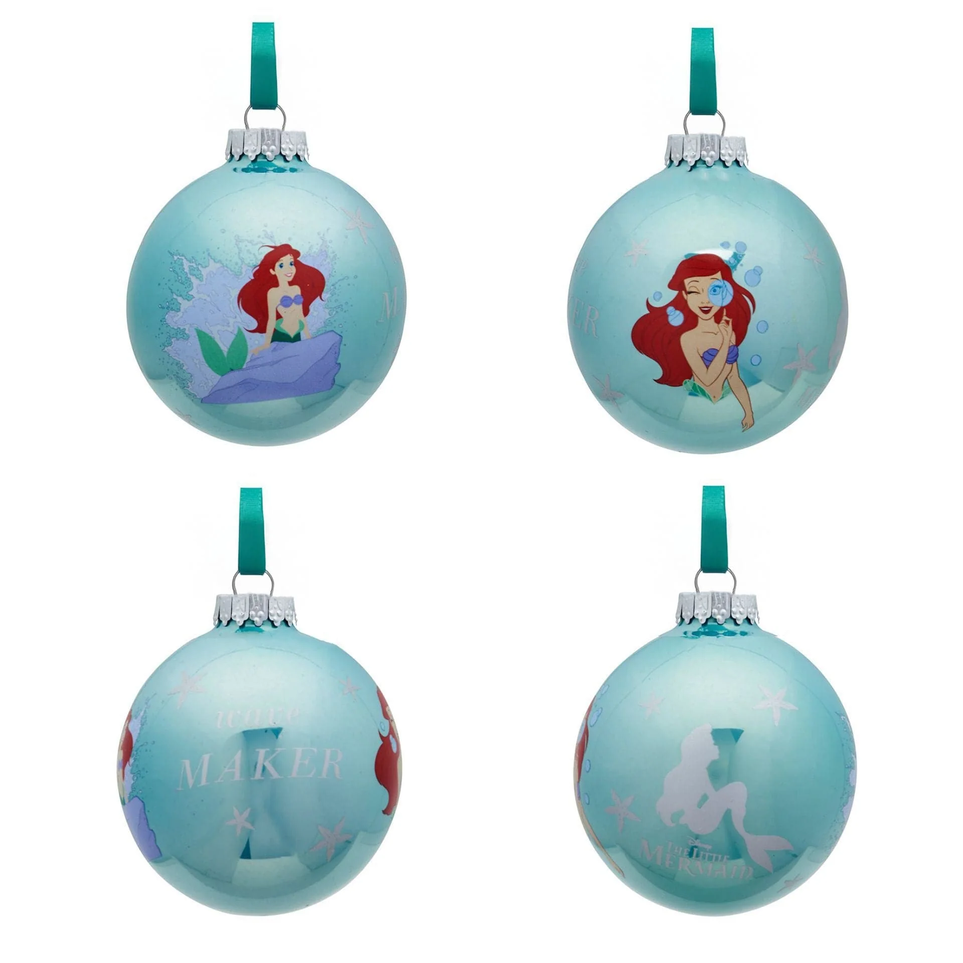 Disney Icons And Villains Set of 7 Baubles - The Little Mermaid - Image 7