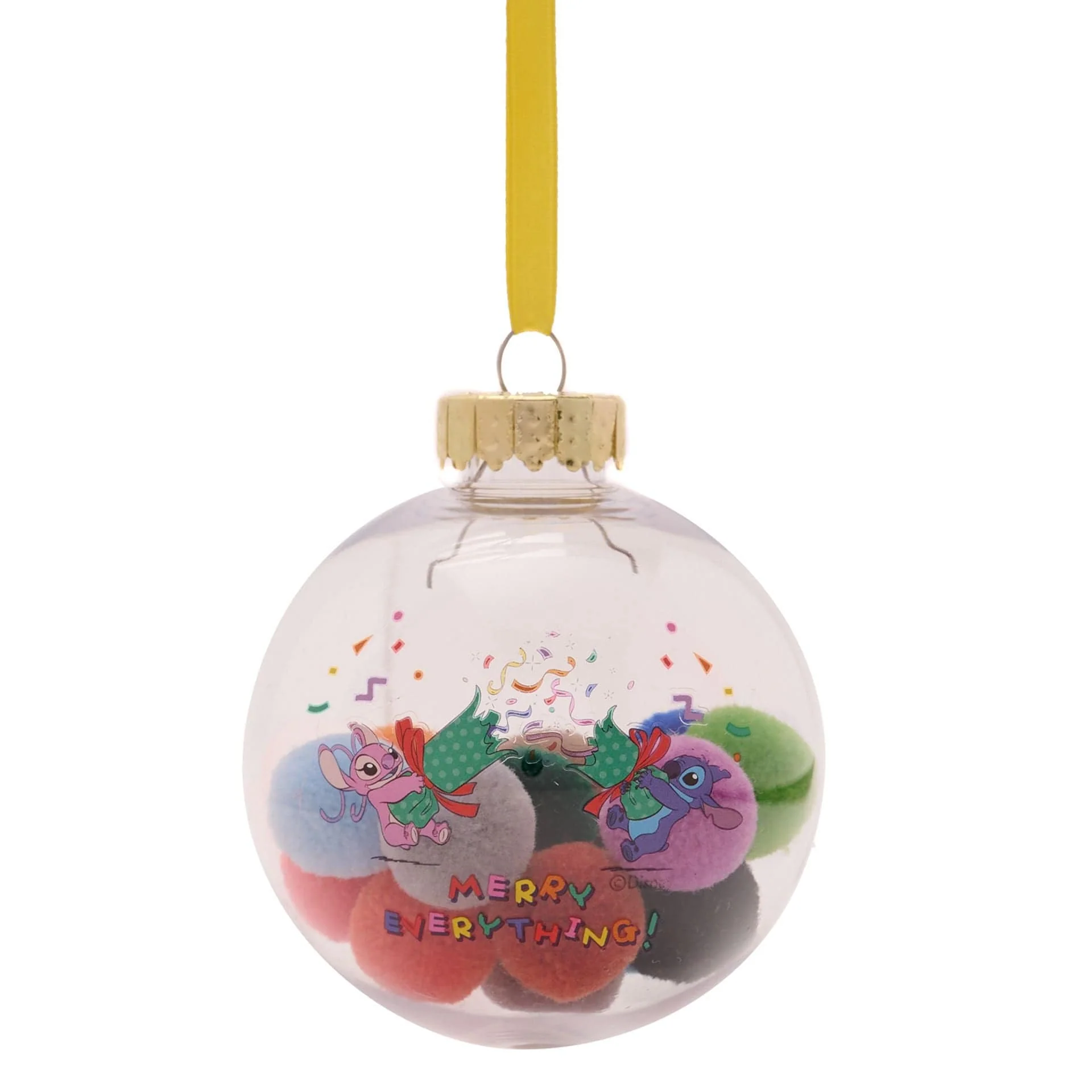 Disney Icons And Villains Set of 7 Baubles with Pom Poms Lilo & Stitch - Image 13