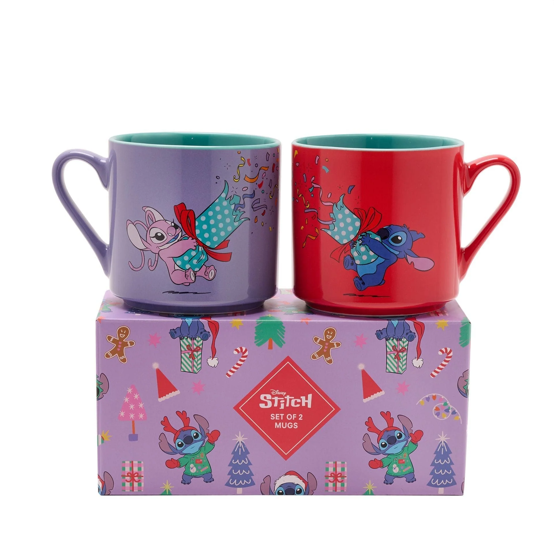 Disney Icons And Villains Stitch Set of 2 Mugs - Image 6