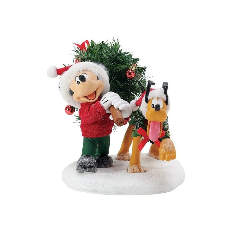 Disney Mickey’s Perfect Tree (Mickey & Minnie’s Christmas Tree) Possible Dreams Christmas Figurine By Department 56 6015879 - Image 4