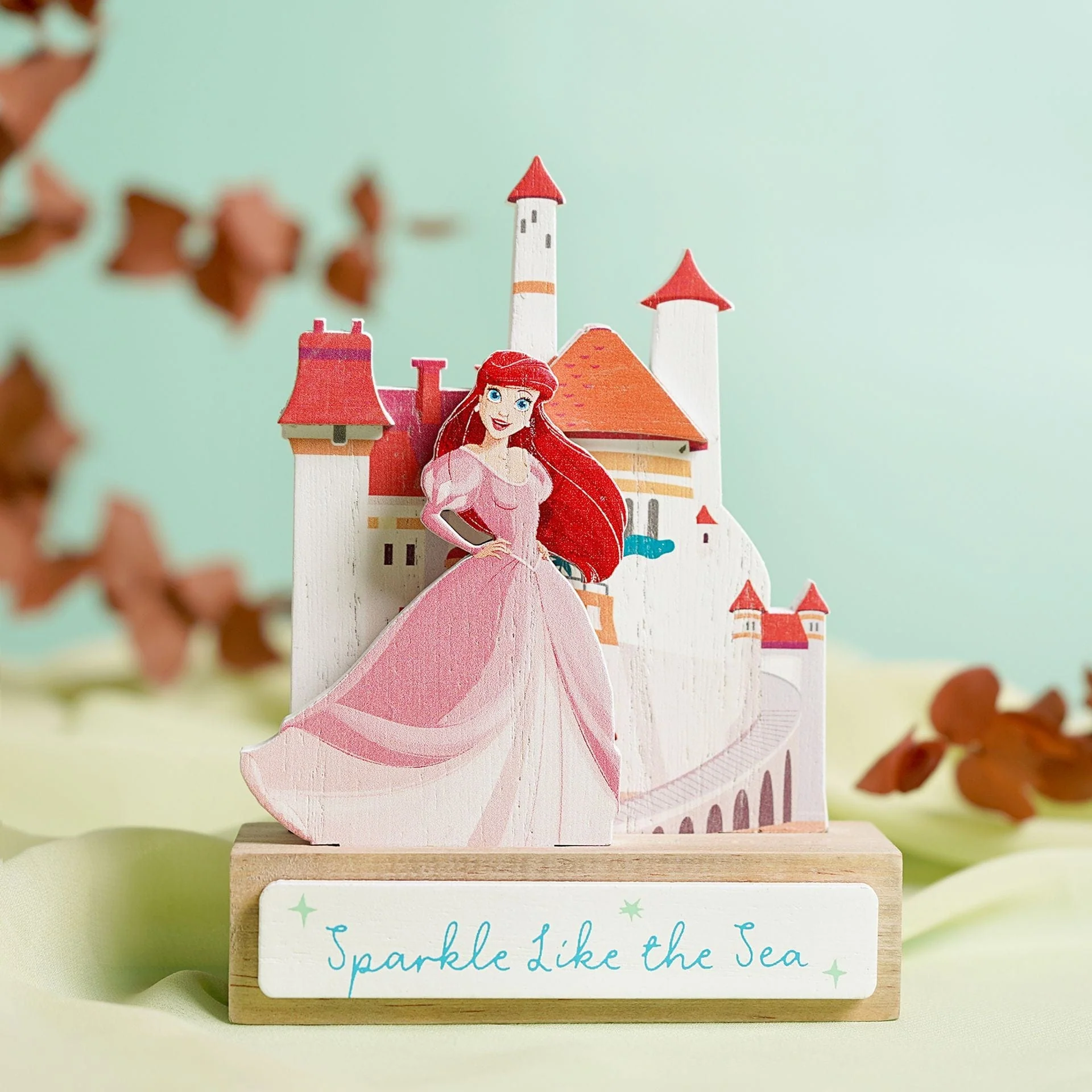 Disney Pastel Princess Mini Castle Plaque - Ariel The Little Mermaid - Image 3