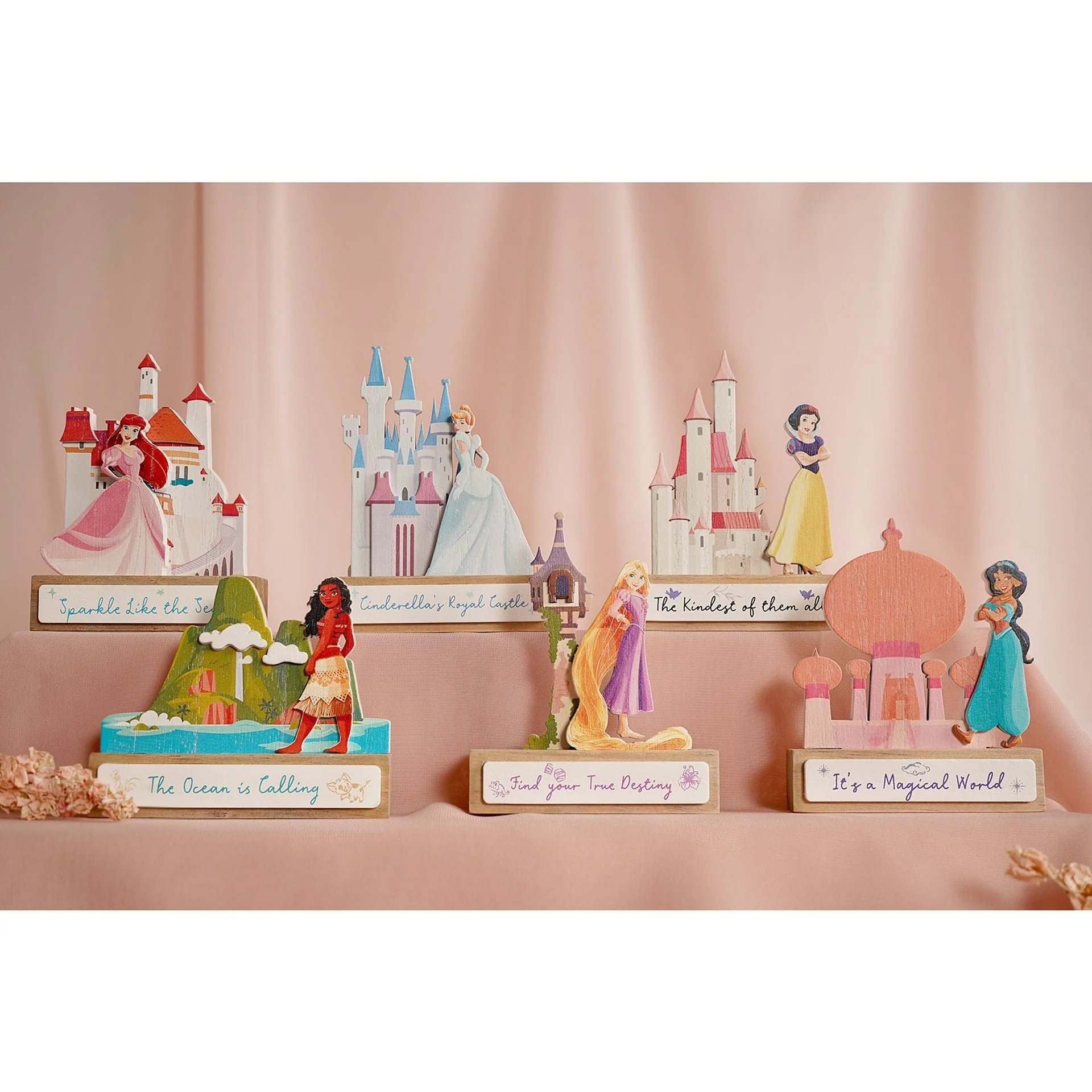 Disney Pastel Princess Mini Castle Plaque - Ariel The Little Mermaid - Image 7