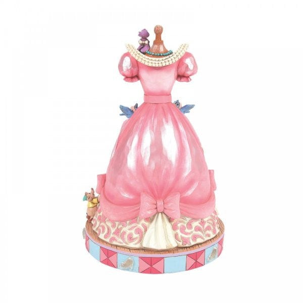 Disney Traditions A Dress for Cinderelly (Cinderella's Dress Musical Figurine) By Jim Shore 6016340 - Image 2