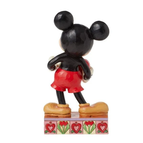 Disney Traditions A Love Note (Mickey with Heart Figurine) By Jim Shore 6016329 - Image 2