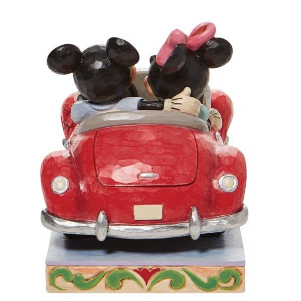 Disney Traditions A Lovely Drive Mickey and Minnie Cruising Figurine By Jim Shore 6010110 - Image 3