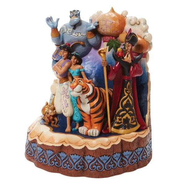 Disney Traditions A Wondrous Place - Carved by Heart Figurine Aladdin 6008999 - Image 2