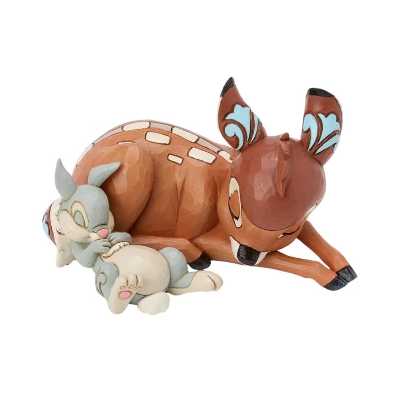 Disney Traditions Bambi and Thumper Sleepy Mini Figurine by Jim Shore - Image 2