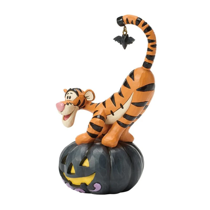Disney Traditions Bat-tastic Fun (Tigger on Jack-O-Lantern) Figurine By Jim Shore 6017944 - Image 3