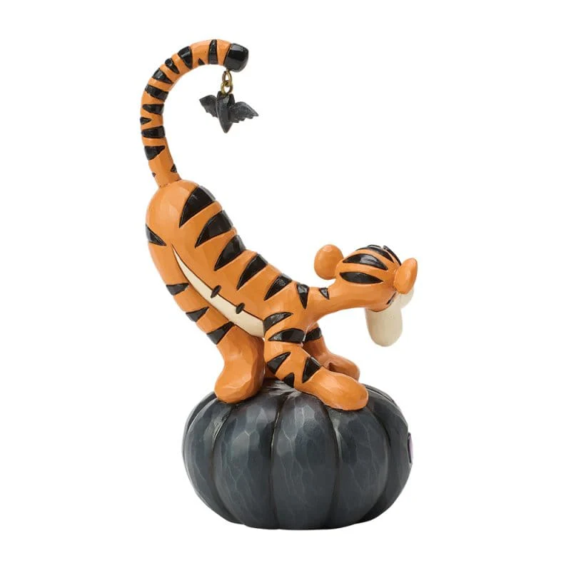 Disney Traditions Bat-tastic Fun (Tigger on Jack-O-Lantern) Figurine By Jim Shore 6017944 - Image 5
