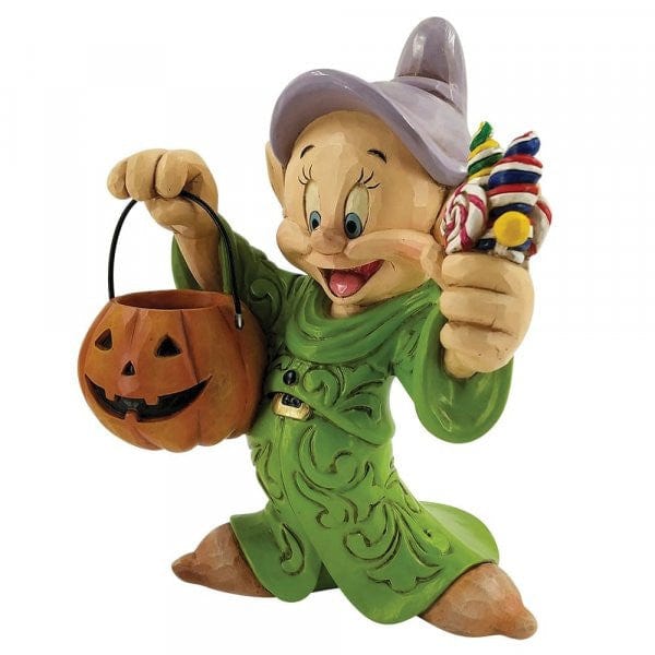 Disney Traditions Cheerful Candy Collector - Dopey Trick-or-Treating Figurine 6008988 - Image 2