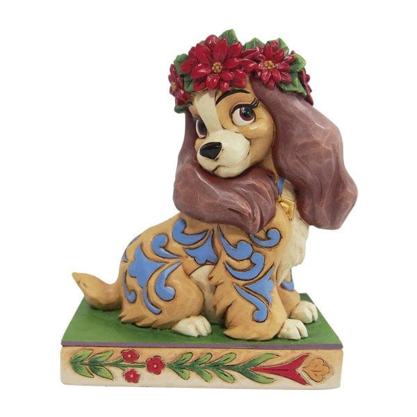 Disney Traditions Christmas Lady Personality Pose Figurine By Jim Shore 6010876