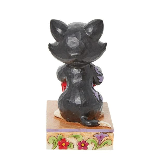 Disney Traditions Festive Feline Figaro Christmas Personality Pose Figurine by Jim Shore 6013065 - Image 4