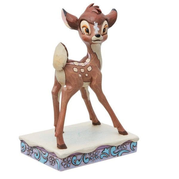 Disney Traditions Frosted Fawn Bambi Christmas Figurine by Jim Shore 6013064 - Image 3