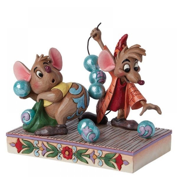 Disney Traditions Jaq and Gus Figurine by Jim Shore 6015020 - Image 3