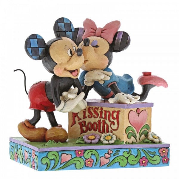 Disney Traditions Kissing Booth - Mickey Mouse and Minnie Mouse Figurine 6000970