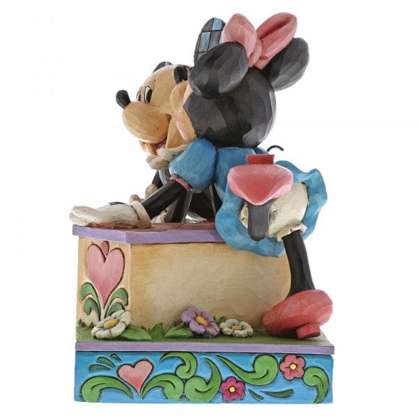 Disney Traditions Kissing Booth - Mickey Mouse and Minnie Mouse Figurine 6000970 - Image 2