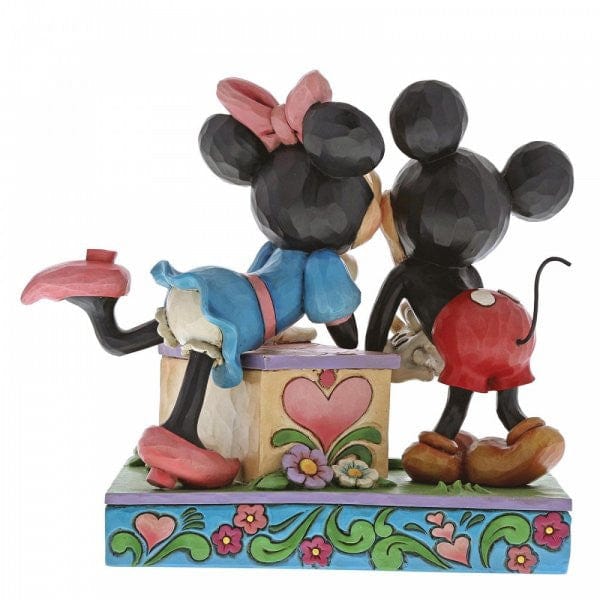 Disney Traditions Kissing Booth - Mickey Mouse and Minnie Mouse Figurine 6000970 - Image 3